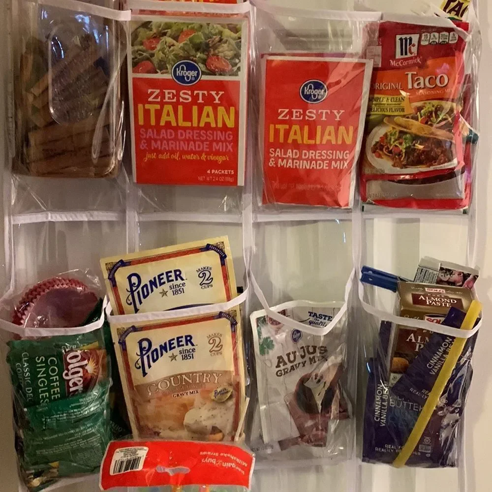Over the door 24-pocket organizer/accessory/pantry/shoes, etc.